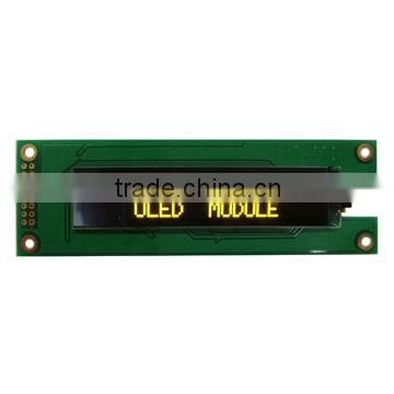 OEM ODM PAOC2002Y-A001 2.93 inch OLED 20x2 Character type