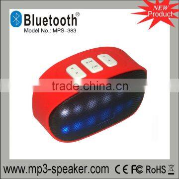 MPS-383 LED light powerful rechargeable portable speaker