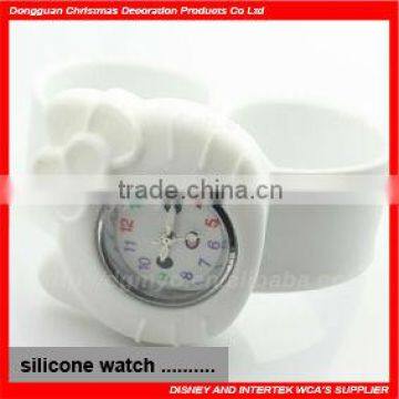 Newest design silicone slap watch MYD-SW-411-1