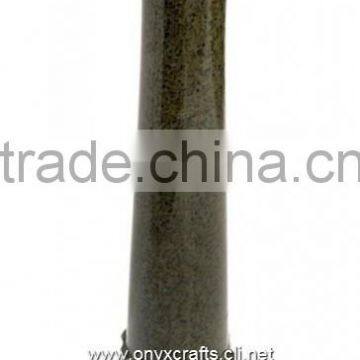 Silk Black Marble Pedestal Column