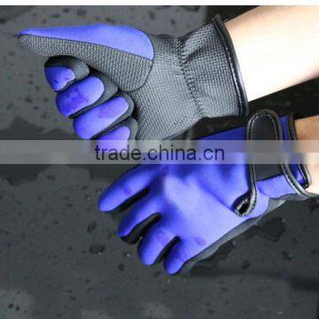 Sports Diving Neoprene horse riding gloves cycling gloves/sport gloves using diving cloth