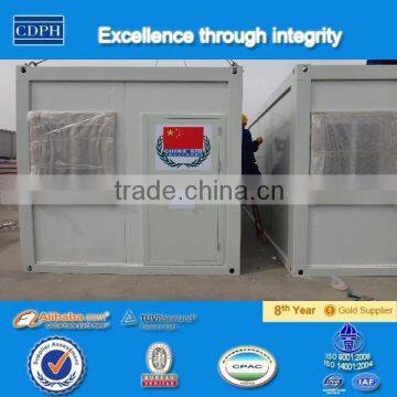 Made in china alibaba container homes prices, ISO container home for syria refugee,20ft galvanized container house