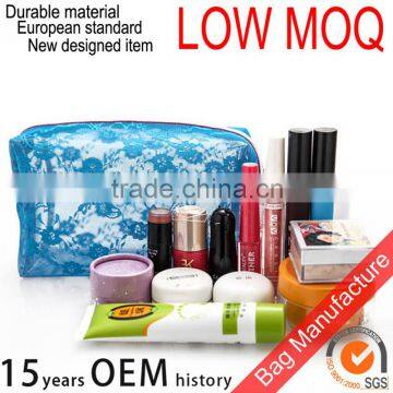 China 2016 colored pvc beauty bag cosmetics