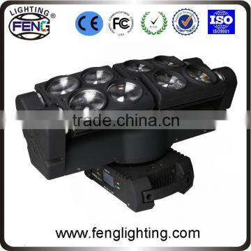 Hot selling beam 8 eyes spider led moving head