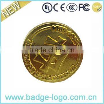 Custom Gold Plated Metal Coin Wholesale
