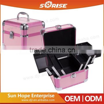 Sunrise Antique Large Luxury Cheap Custom Jewelry Box Hot Recommend With Multilayer Trays                        
                                                Quality Choice