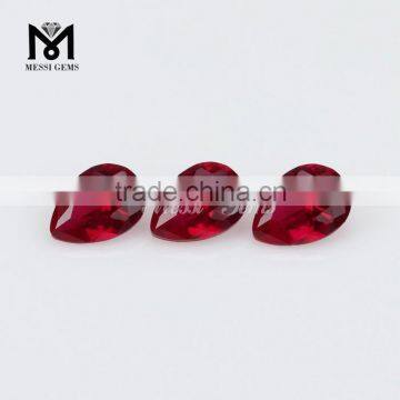 2015 Hotsale Pear 5x7 7# Synthetic Ruby