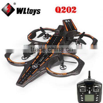 WL Q202 4CH 6 Axis 2.4GHz Q202 aircraft carrier aircraft 2.4 G rc drone water land, sea and air three kinds of usage