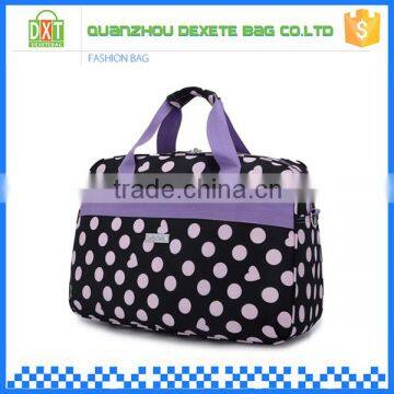 Waterproof Outdoor Lightweight Nylon Fancy Printed Travel Bag Women photo-2
