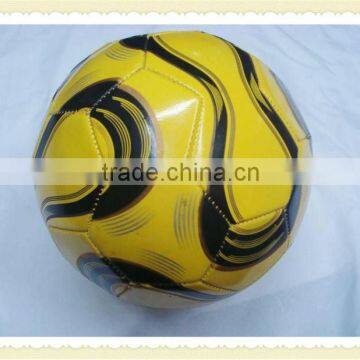 high quality pvc leather surface training football