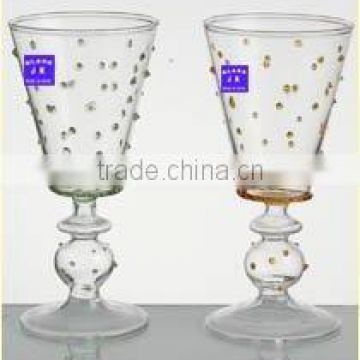 glass goblet for red wine