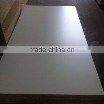 2014 new pvc/melamine edge banded mdf