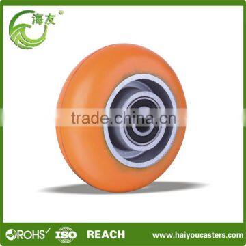 Rubber Medium Heavy Duty Pu Coloured Wheels