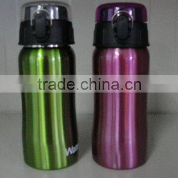 stainless steel sports water bottle