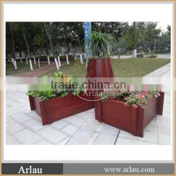 Arlau outdoor flower box garden wooden planter