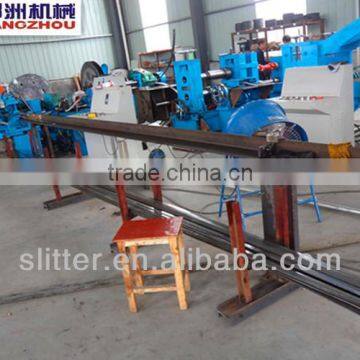 china hot rolled steel bar straightening and cut to length line machine