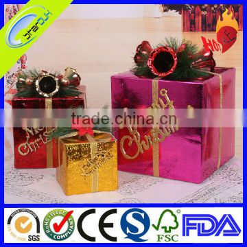 lighted outdoor christmas decorations gift boxes