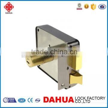 SIVER STAINLESS STEEL PLATE HIGH QUALITY DOUBLE CYLINDER DOOR LOCK P20C photo-3