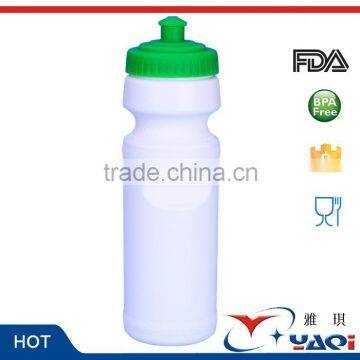 750ml BPA free PE sport bottle with Large Logo Print