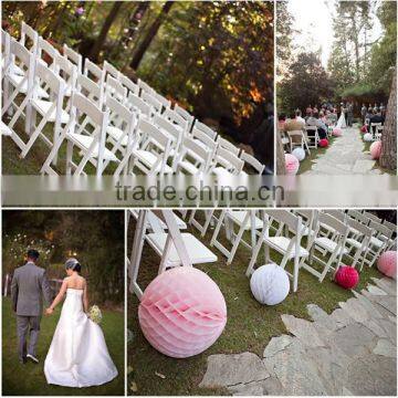 2015 wholesale wedding decor tissue paper wave honeycomb ball