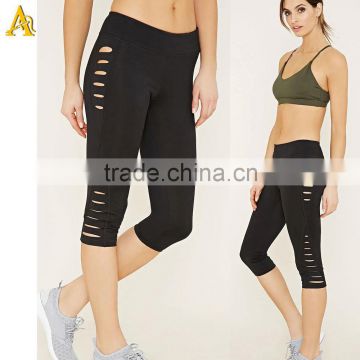 New arrival patch worked wholesale yoga pants