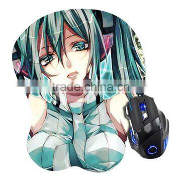 New Hatsune Miku - Vocaloid Anime Extraordinary 3D Mouse Pad Sexy Butt Wrist Rest Oppai SMP32