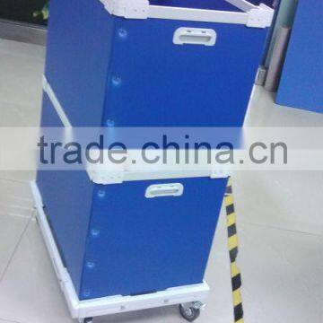 Top Quality pp Corrugated Moving Box With Wheels photo-2