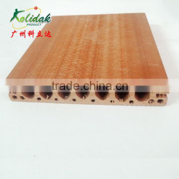 14025 circular hole composite floor Wood plastic composite rectangular profile