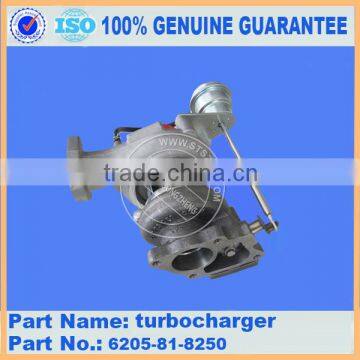 New Japan mini excavator turbocharger 6205-81-8250 PC78US-6 turbocharger