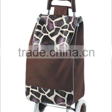 foldable shopping trolley bag with wheels