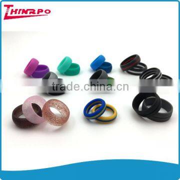 OEM custom medical grade silicone wedding finger ring