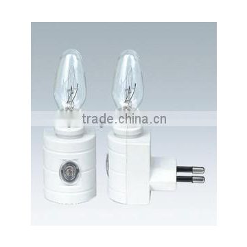 sensor night light lamp base lamp holder