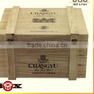 Eco Friendly Natural Pine Wood Unfinished Wooden Box With Latches, Wooden Box For Sale