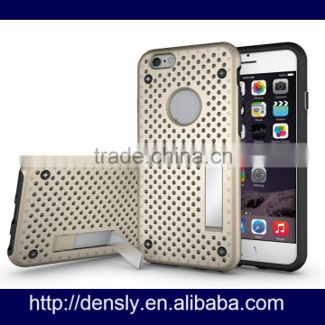 2 in 1 wholesale armor hybrid kickstand cell phone accessory for iPhone 6s case