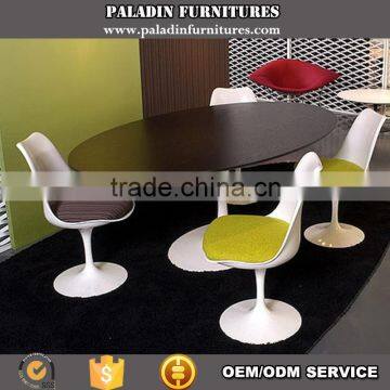 Panel / Marble / Fibergalss Eero Saarinen oval Tulip Table and Tulip chair set replica