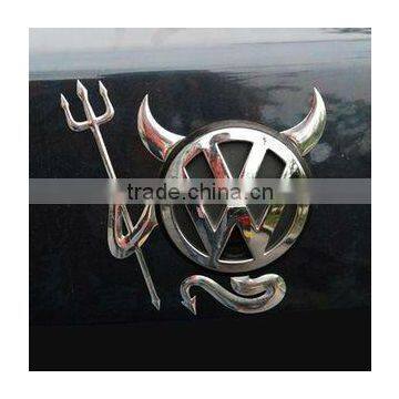 3d car decoration metal sticker