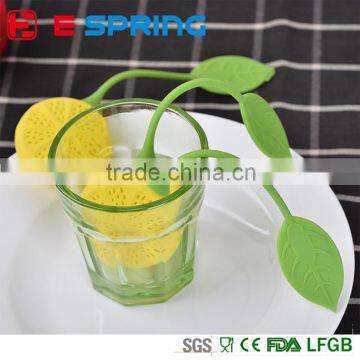 Silicone Tea Infuser Lemon Tea Leaf Bag Strainer Orange Filter Tools