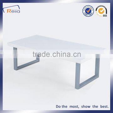 Living Room Furniture Style White MDF Coffee Table photo-2