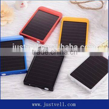 Colorful design high capacity power bank 10400mah, solar power mobile charger for smartphones