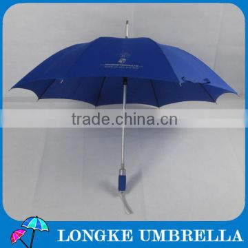 Professional umbrella manufacturer blue 190T polyester promotional golf umbrella auto open