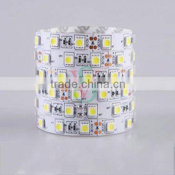 Top sale SMD5050 60led per meter 14.4w high brightness led strip for showcase decoration