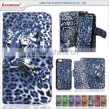 new products 2016 trending leopard pattern separable flip cover cell phone case with for lg k10 g3 g4 g5 g2 g1