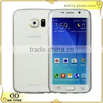 Soft 0.7MM TPU bumper tablet mobile phone case for Samsung S6 Edge