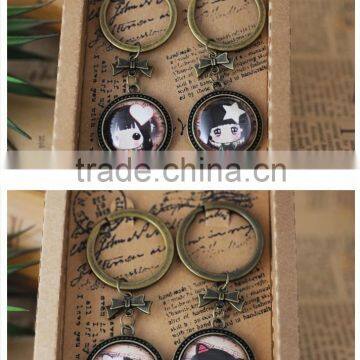 Promotional Romantic Lover Keychain,Couple Keychain for Wedding Gifts,metal Keychain for Lovers photo-6