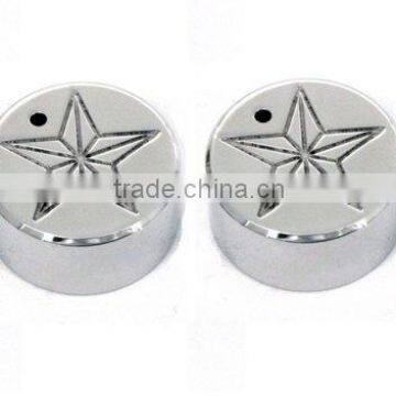 All Sales Interior Dash Knobs (set of 4) AC+4wd Knob- Star Polished