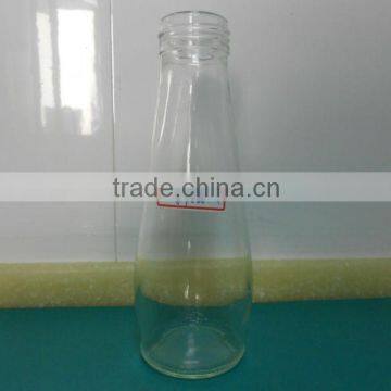 300ml clear glass beverage bottle