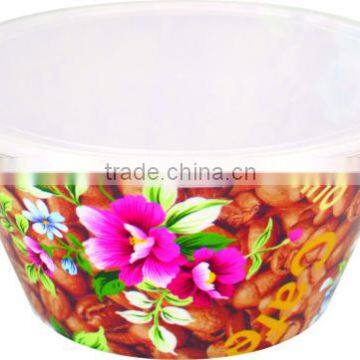 Mini Plastic Salad Bowl With Lid for Children photo-2