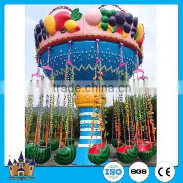 cool fruits swing flying chair amusement equipment