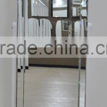 2015 Hottest Selling TV Sales Homeware Living Room Corner Glass Display Cabinet Wooden Mirror Jewelry Armoire Modern Design photo-2