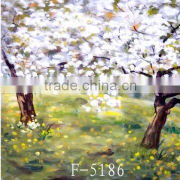 Muslin Scenery Background Hand Painted Backdrop